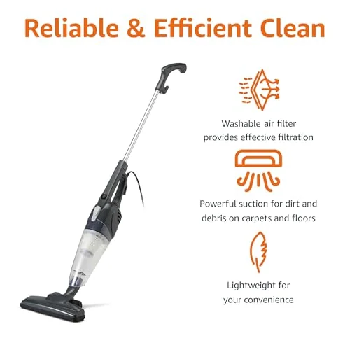 Amazon Basics 2 in 1 corded stick vacuum