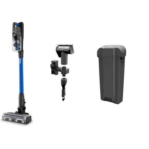 BISSELL PowerClean FurFinder 200W Self-Standing Cordless Vacuum + Bissell PowerClean FurFinder Extra Battery, 200W, 4143