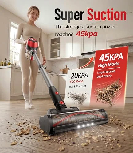 Curvymoontech DB5 cordless vacuum, view 2